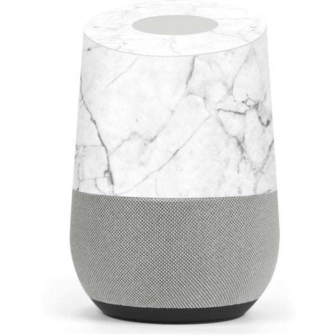 White Marble Google Home Skin